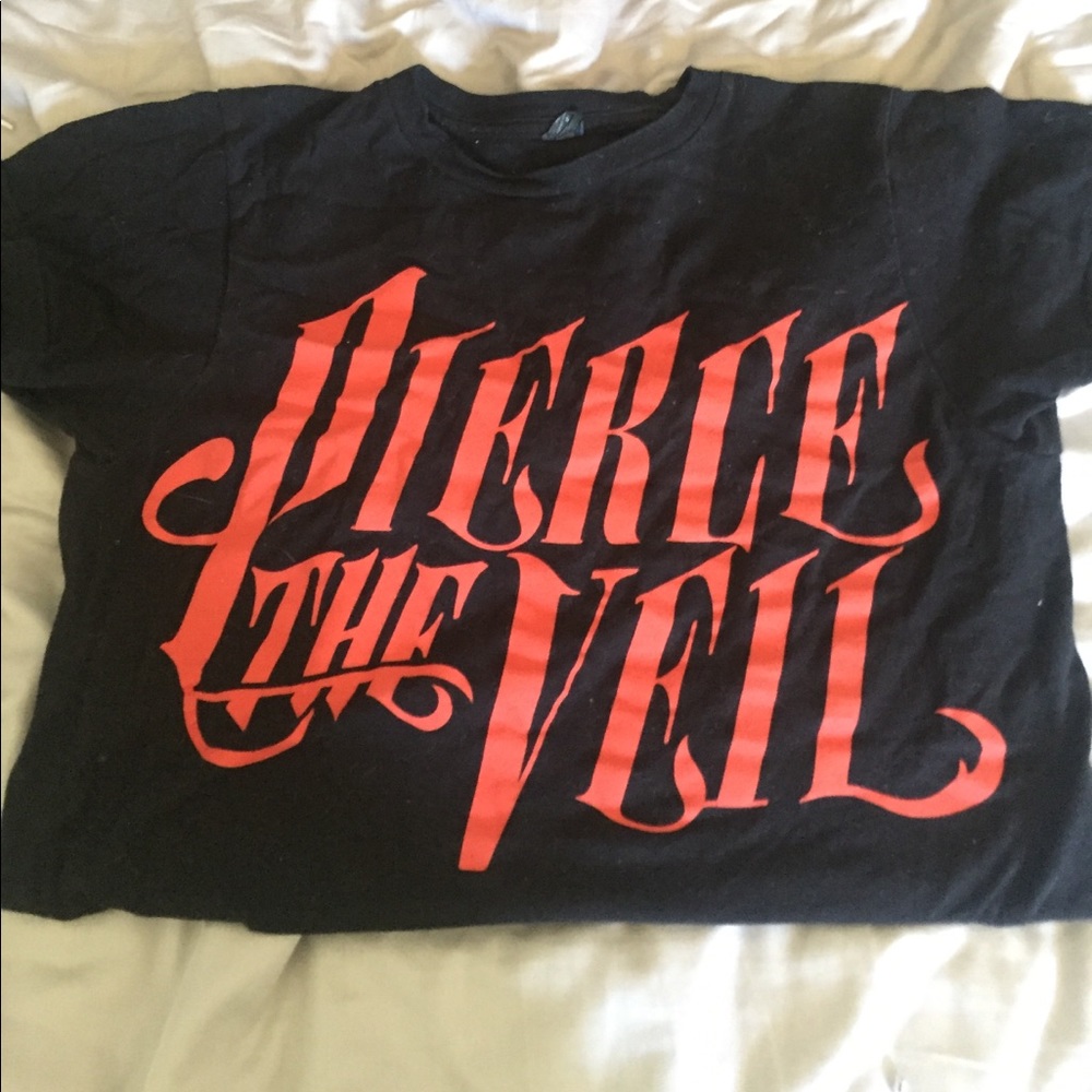 Pierce the Veil Red Logo Tee